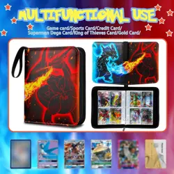 Trading Card Binder, 440 Pockets with 55 Removable Sleeves - Image 2