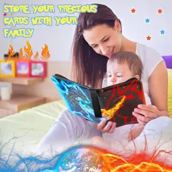 Trading Card Binder, 440 Pockets with 55 Removable Sleeves - Image 4