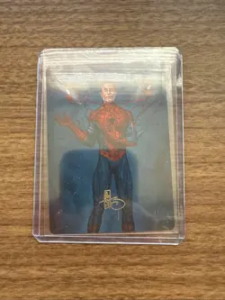 Secret Identity Art Card Gold-Stamped Signature Art Series: Marvel's Spider-Man - Image 1