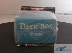Ultra Pro Light Blue deck box card box mtg Pokemon yugioh SAVE ON COMBINED SHIP! - Image 2
