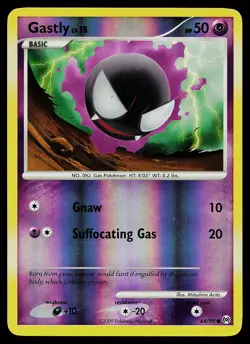 Pokemon Card - Gastly Arceus 64/99 Reverse Holo - Image 1