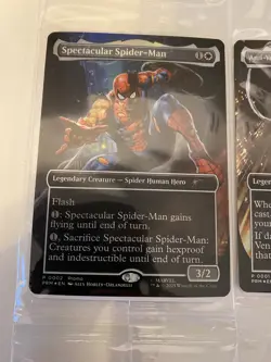 Brand New SEALED Marvel Legends Magic The Gathering Cards - All 4 MTG IN HAND - Image 3