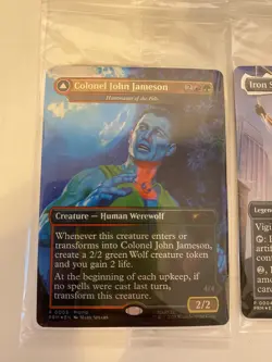 Brand New SEALED Marvel Legends Magic The Gathering Cards - All 4 MTG IN HAND - Image 4
