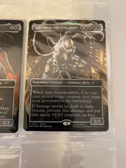 Brand New SEALED Marvel Legends Magic The Gathering Cards - All 4 MTG IN HAND - Image 5