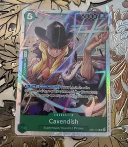 One Piece Card Game Cavendish EB01-012 Premium Booster The Best Vol. 2 Foil - Image 1