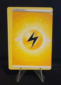 Pokemon: Silver Tempest - Lightning Energy - Twisted Miscut Error Card - Image 1