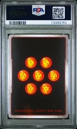 Leap to Victory Dark Prince Vegeta Textured FOIL Dragon Ball Super Card | PSA 10 - Image 4