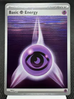 Basic Psychic Energy SVE 021 - Reverse Holo - Black Bolt Pokemon Card MINT - Image 1