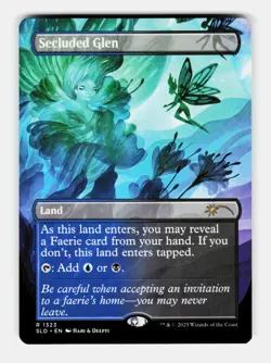 MTG: Secluded Glen | Secret Lair Drop Series 1323 NM - Image 1