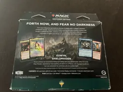 MAGIC THE GATHERING THE LORD OF THE RINGS RIDERS OF ROHAN COMMANDER DECK Read - Image 4