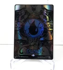 🌟 Island SpiderMan 🕸 RAISED FOIL Secret Lair Symbiote Lands MTG 🌟 - Image 2