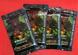 Magic the Gathering MTG The Lord of the Rings LOTR Collector Booster pack sealed - Image 3