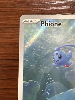 Phione 175/167 Pokemon TCG Twilight Masquerade Illustration Rare Full Art Holo - Image 4