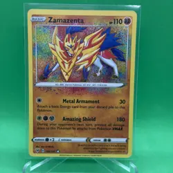 Zamazenta #102 Pokemon Vivid Voltage SWSH POKEMON 2020 MINT - Image 1