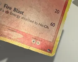 2007 Pokemon Ho-Oh 1/17 Pop Series 5 Promo Holo Rare MP (See Desc) - Image 5