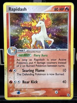 Rapidash 13/112 Holo | Pokemon 2004 FireRed LeafGreen | MP - Image 3