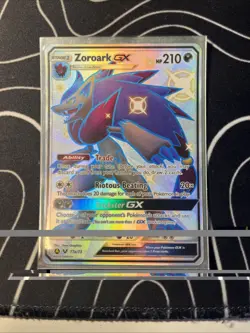 Pokemon TCG Zoroark GX 77a/73 Hidden Fates Shiny Secret Rate Mint Condition - Image 1