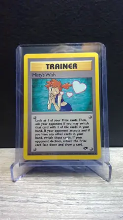 💧 Pokemon TCG Misty’s Wish Trainer - Gym Challenge 108/132 LP/NM 💧 - Image 3
