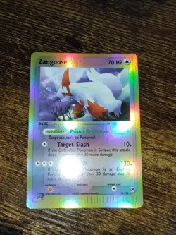 Pokemon Zangoose 14/100 EX Sandstorm Reverse Holo Rare NM-MINT+ - Image 3