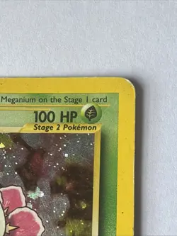Pokemon TCG Meganium Neo Genesis Holo Rare - Image 5