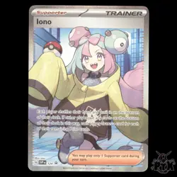Iono #124 Scarlet & Violet Promo NM/Near Mint Pokemon 2024 - Image 1