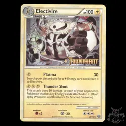 Electivire Holo #20/102 HGSS Prerelease Promo NM/Near Mint Pokemon 2010 - Image 1
