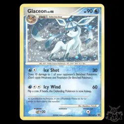 Glaceon Holo #20/100 Majestic Dawn Deck Exclusive LP/Lightly Played Pokemon 2008 - Image 1