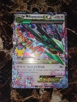 Pokemon Celebrations M Rayquaza EX Classic Collection 76/108 PACK FRESH MINT! - Image 2