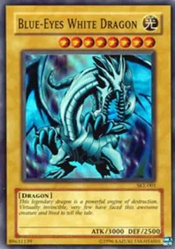Blue-Eyes White Dragon - 1st Edition Starter Deck: Kaiba Evolution HP YuGiOh - Image 1