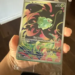 Bulbasaur 133/132 Illustration Rare STAMPED Promo Mega Evolution Pokemon Card - Image 2