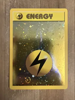Lightning Energy Pokemon Starfoil Promo Wizards the Coast Card WotC League VLP - Image 1