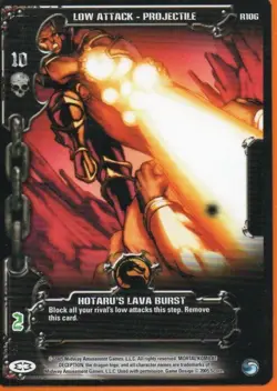 Epic Battles TCG Mortal Kombat - Hotaru's Lava Burst #106 Rare Card - Image 1