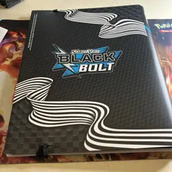 Pokemon TCG Card BLACK BOLT Binder - BINDER ONLY - Empty Holds 360 Cards - NEW - Image 2