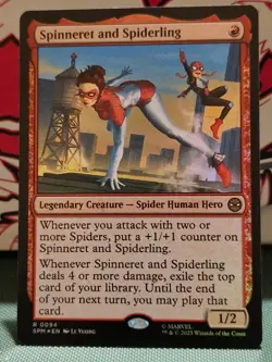 6 x RARE FOIL/NON FOIL cards MTG Spider-Man bundle NON FOIL inc: 0180, 0014 - Image 5