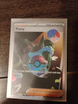 Pokemon TCG: Penny Supporter Trainer Card 239/091 - Image 1