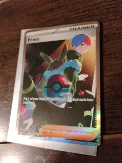Pokemon TCG: Penny Supporter Trainer Card 239/091 - Image 2
