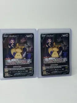 Mimikyu V 2022 Sword & Shield: Brilliant Stars #TG16/TG30 Lot Of 2 Cards - Image 1