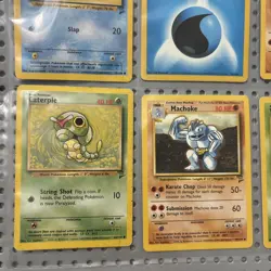 Vintage 90s Pokemon Binder Lot Of 9 Cards Base Set 2 WOTC 1999 - Image 4