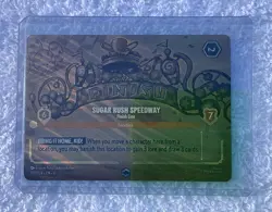 ✨Sugar Rush Speedway - Finish Line 207/204 Enchanted Lorcana Card English - Image 2