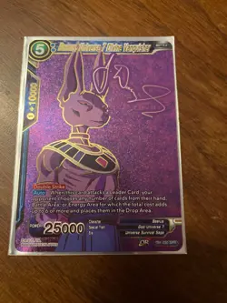 Dragon Ball Super Card Game Beerus, Universe 7 Divine Vanquisher SPR Near Mint - Image 1