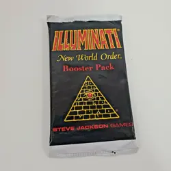 1994 Limited 1st Edition Booster Packs Illuminati Card Game QTY Nuke Epidemic - Image 1