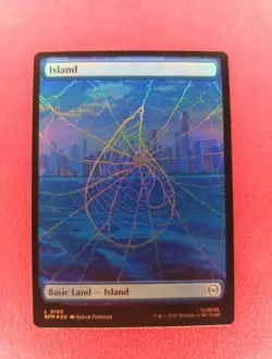 Island 0190 (Foil) Land MTG Spider-Man - Image 1