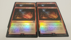 MTG 4X FOIL RANGER'S FIREBRAND NM-M Lord of The Rings Unc - Image 1