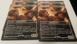 MTG 4X FOIL Shire Shirriff (441) Borderless The Lord of the Rings - Image 1