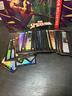 12x Opened Magic: The Gathering Spider-Man Box Collector Booster Box - Image 2