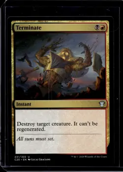 Terminate U Commander 2020 231 NM MTG - Image 1