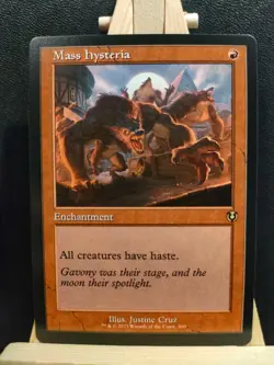 Mass Hysteria (Retro) - Innistrad Remastered - NM (see pics) - Rare - MTG - Image 1