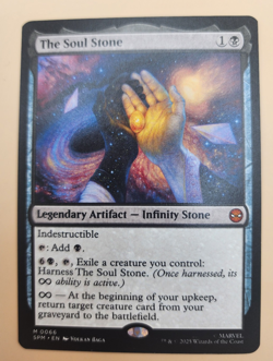 The Soul Stone Marvel's Spider-Man Magic The Gathering MTG NM #66 - Image 3
