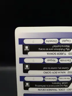 Pokemon E Reader Ruby/Sapphire 2003 Battle Record Card Freezing Ray GBA Game Boy - Image 4