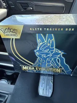 POKEMON MEGA EVOLUTION ELITE TRAINER BOX LOT Lucario & Gardevoir ETB SEALED - Image 2